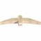 Ekena Millwork Bellingham Rough Sawn Timber Gable Bracket, Douglas Fir, 60"W x 15"H x 6"D x 6"F, 6/12 Pitch GBW060X15X0606BEL00RDF - alternate 2